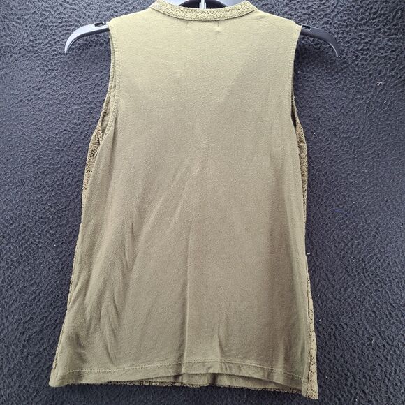 Lot Of Four Chaps Womens Tops Multi-Color Size PS Cotton Sleeveless Pullover - Picture 3 of 16